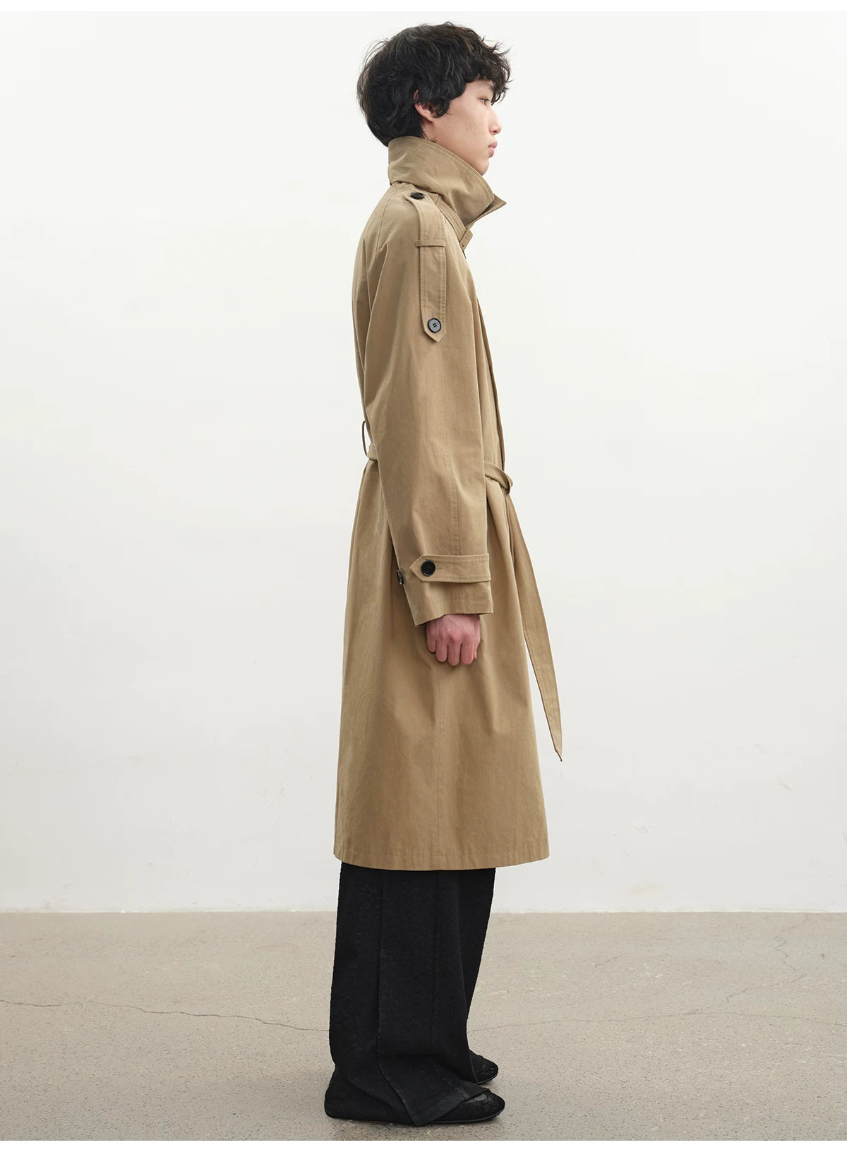Relaxed Fit Trench Coat