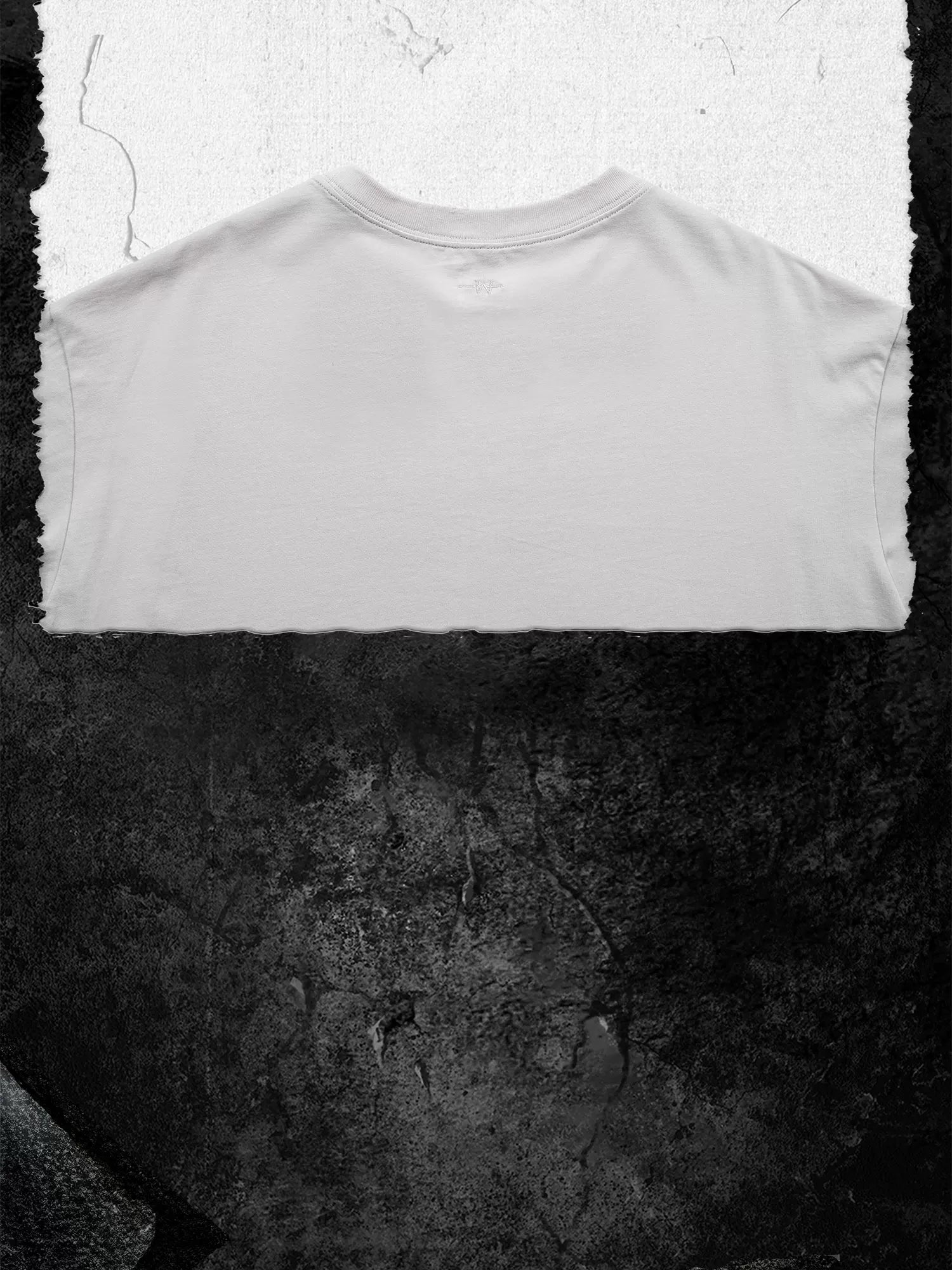 Distressed Fallen Angel Printed Vintage Tee