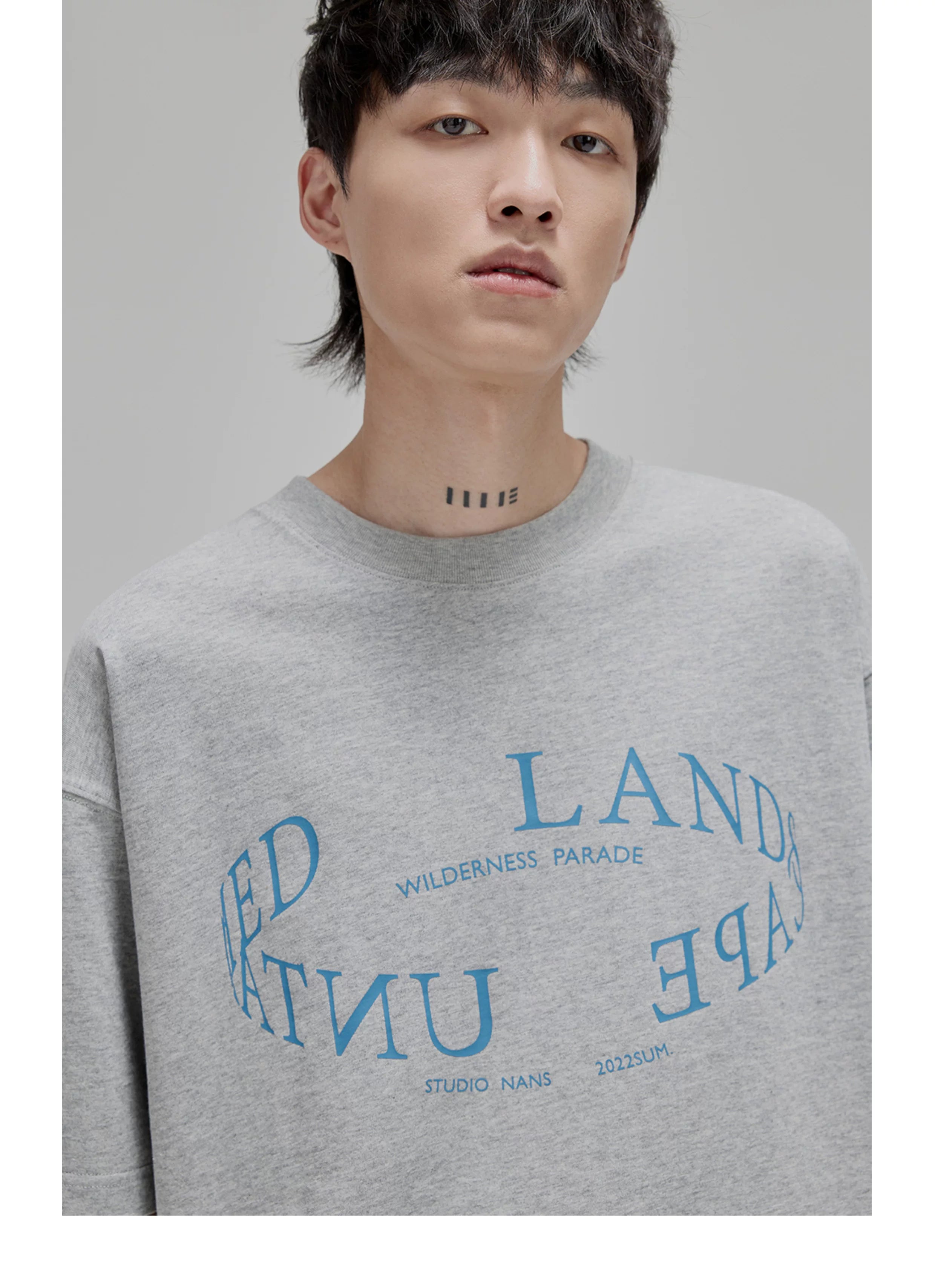 Ring Letter Print Tee