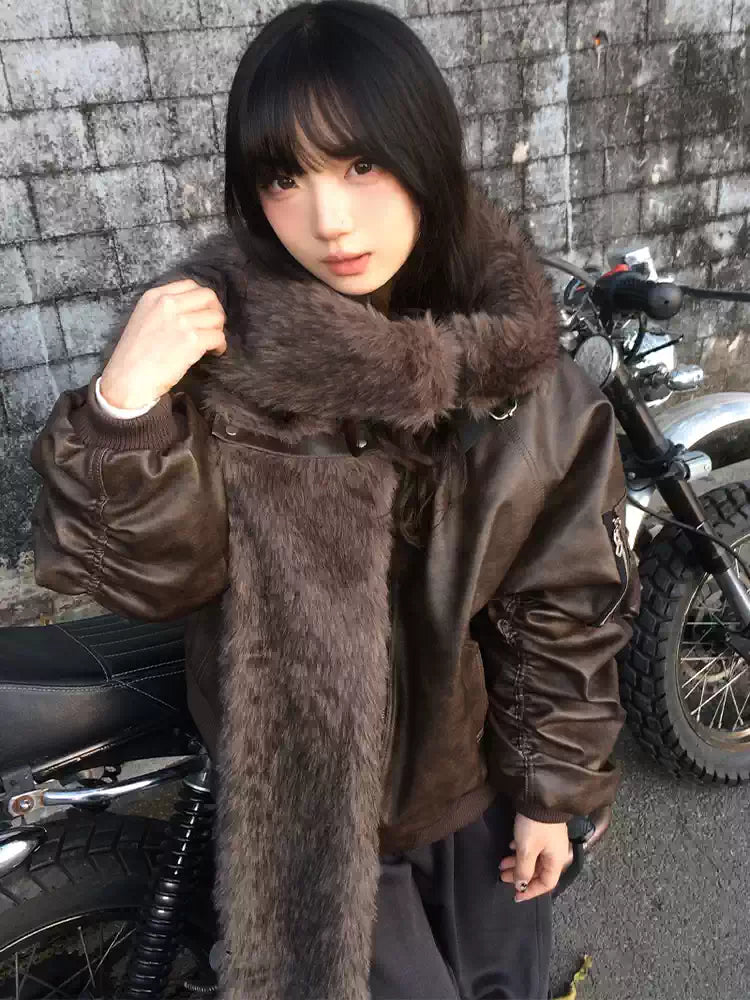 MA1 Flight Jacket Detachable Scarf Hood