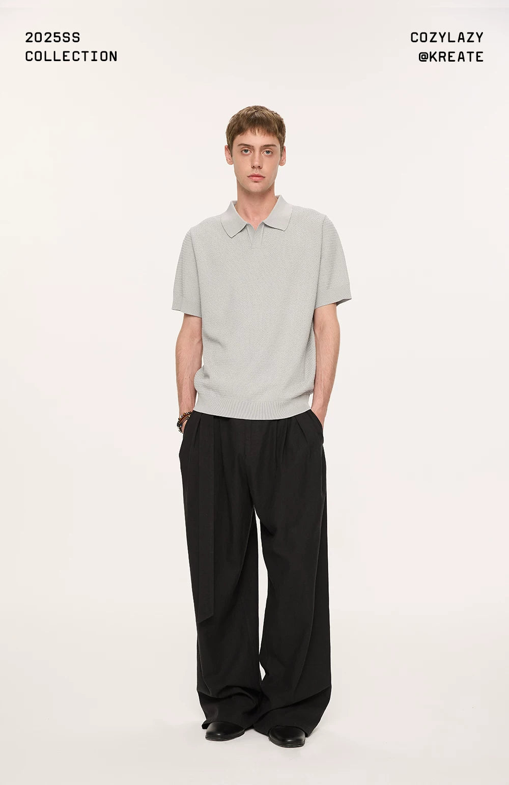 High Waist Wide Leg Belted Pants
