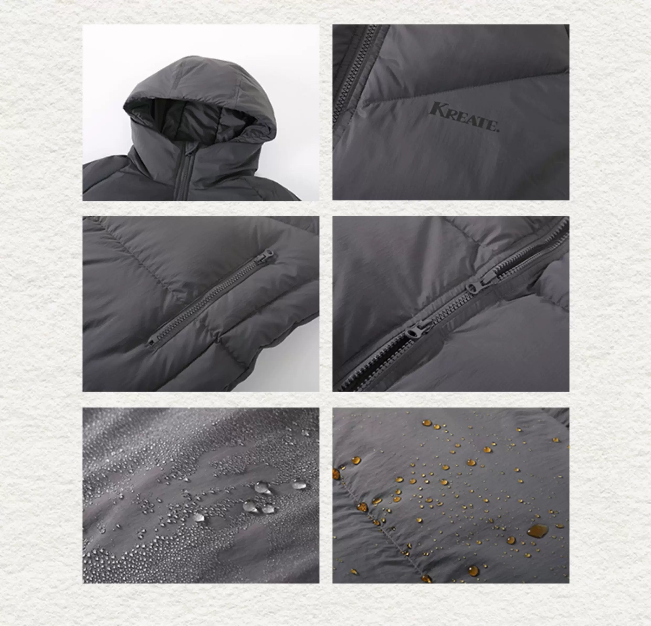 90% White Duck Down Winter Coat