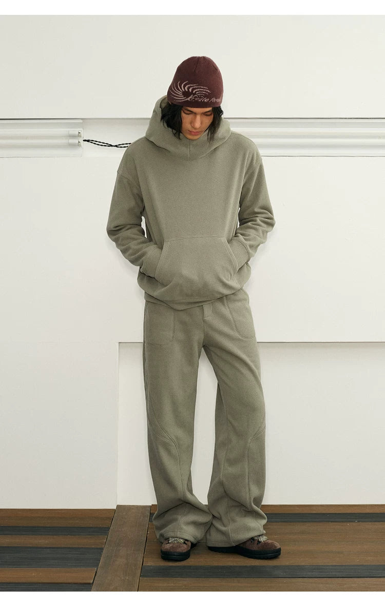 Men's Loose Fleece Hoodie
