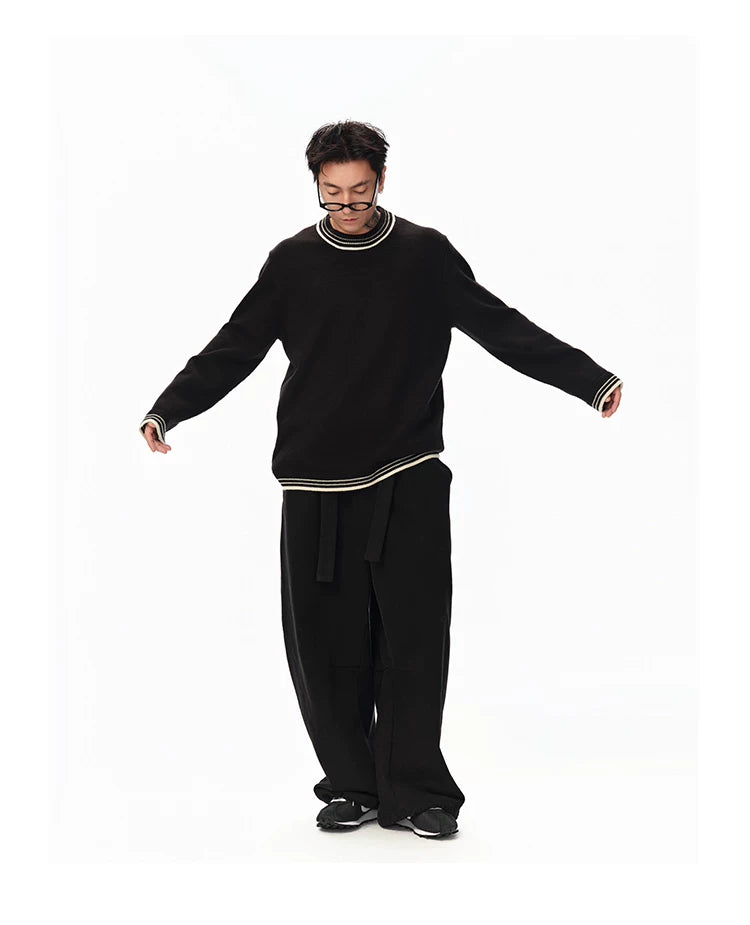 Loose Crew Neck Sweater