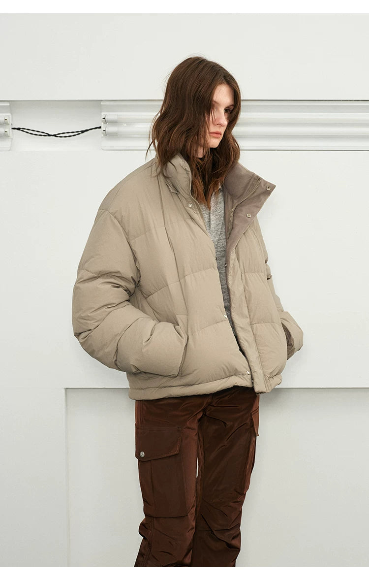 Versatile 90% Down Detachable Waterproof Jacket