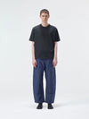 Short Sleeve Wool Silk Knit Top