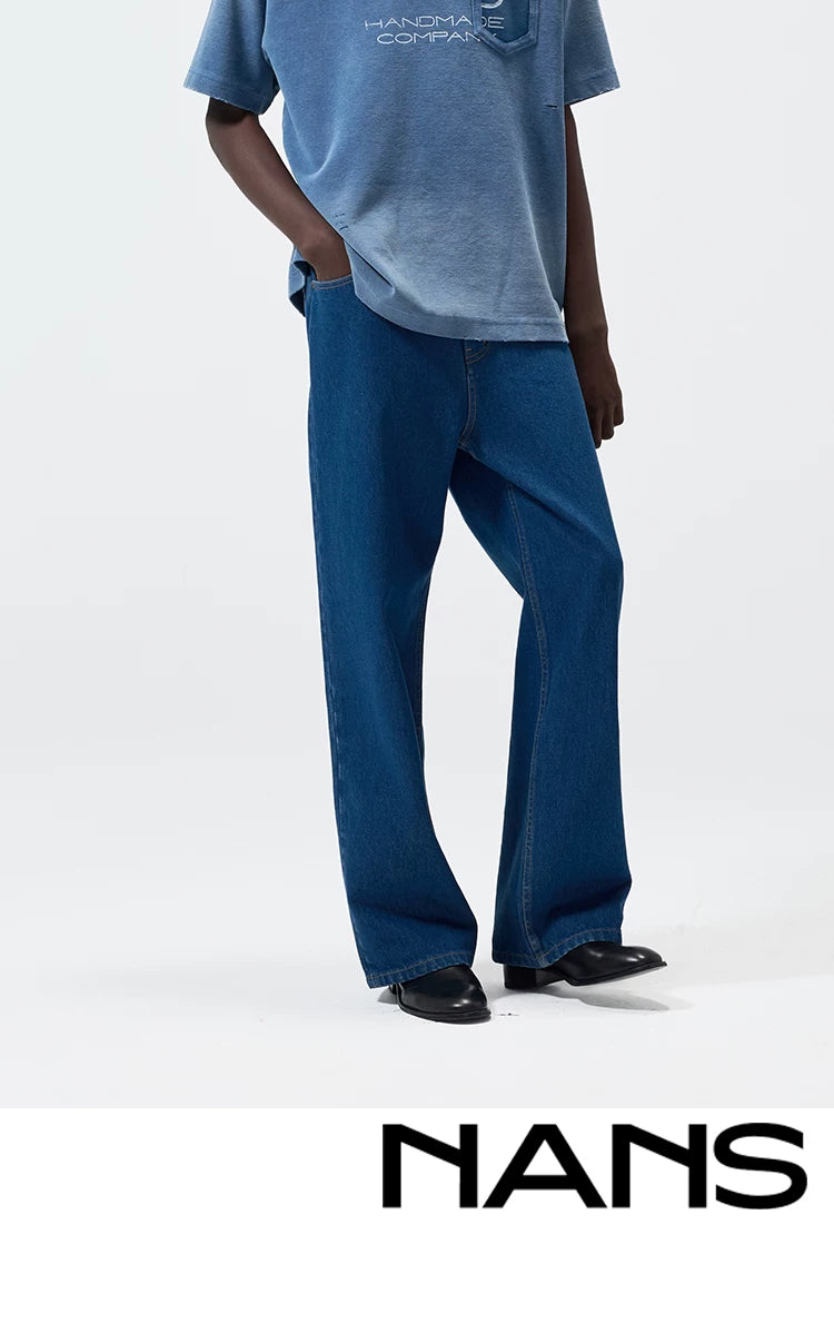 Five Pocket Indigo Wash Denim Pants