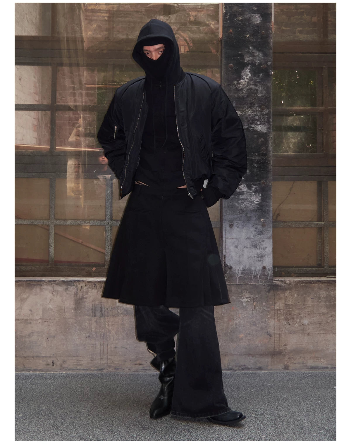 Boxy Curved 3M Thinsulate Coat