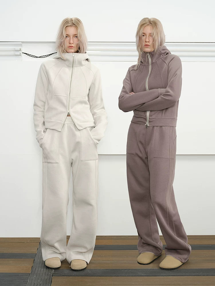Men's Reversible Zip Hoodie Sweatpants Set