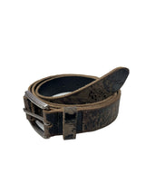 Vintage Cracked Full Grain Leather Belt