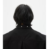 Two-Tone Cropped Lace Pocket Magnetic Jacket