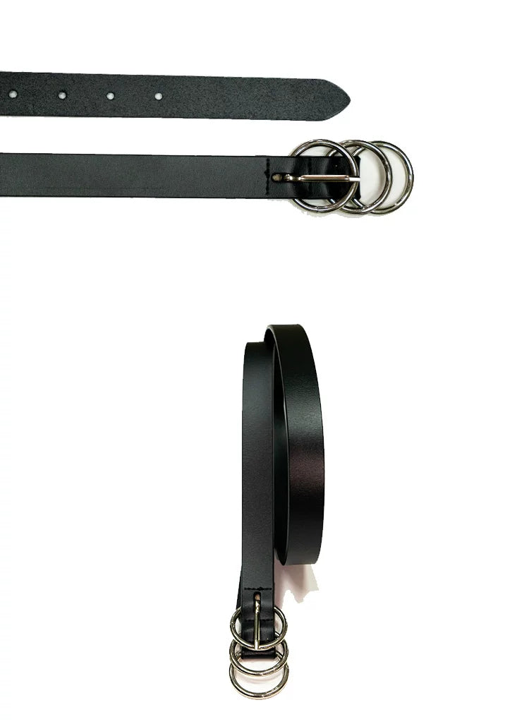 Men's Genuine Leather Buckle Belt