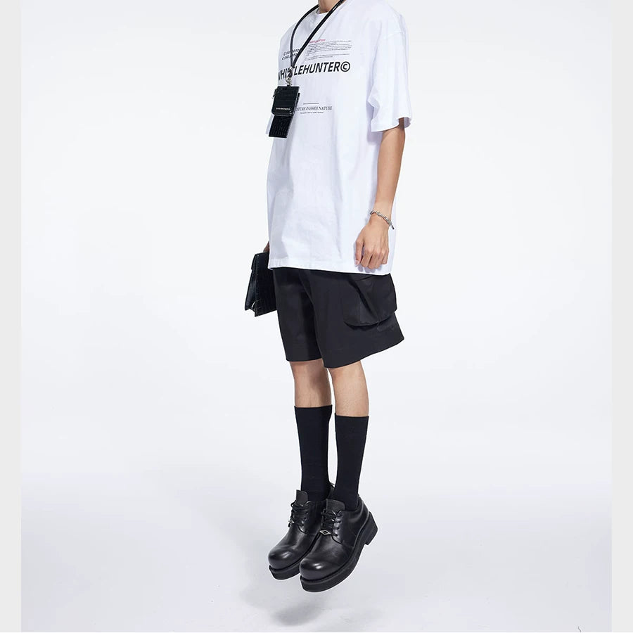Men's Loose Tailored Pocket Shorts