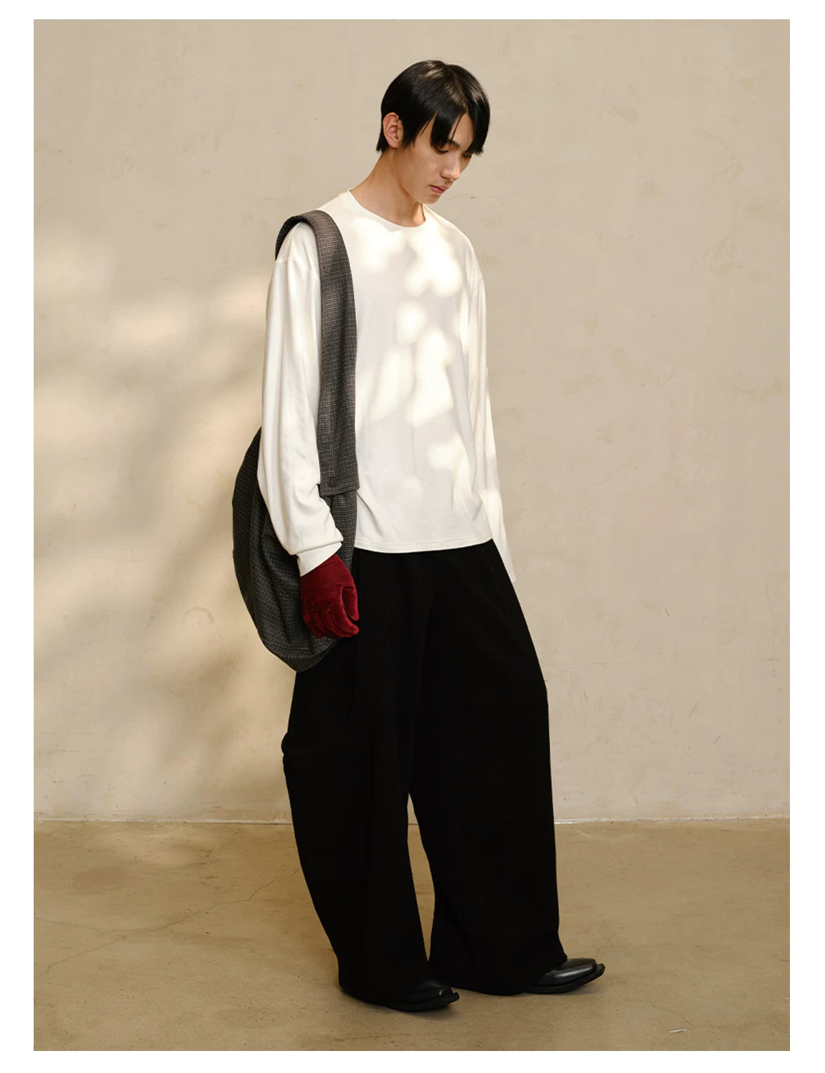 Miyabi Fabric Long Sleeve Top