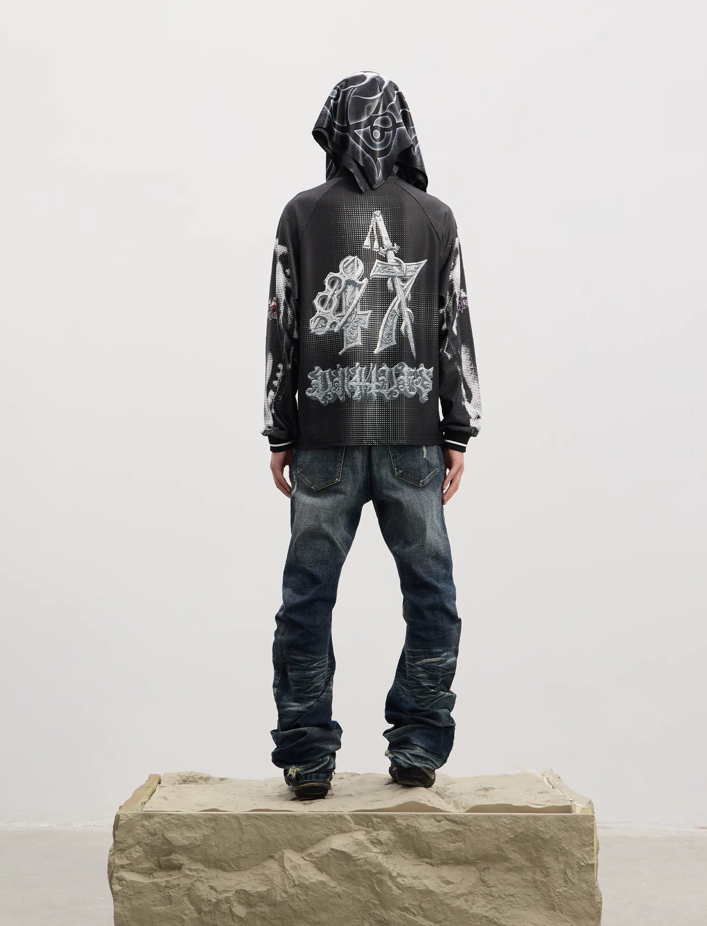 Breathable Dark Opium Print Bandana