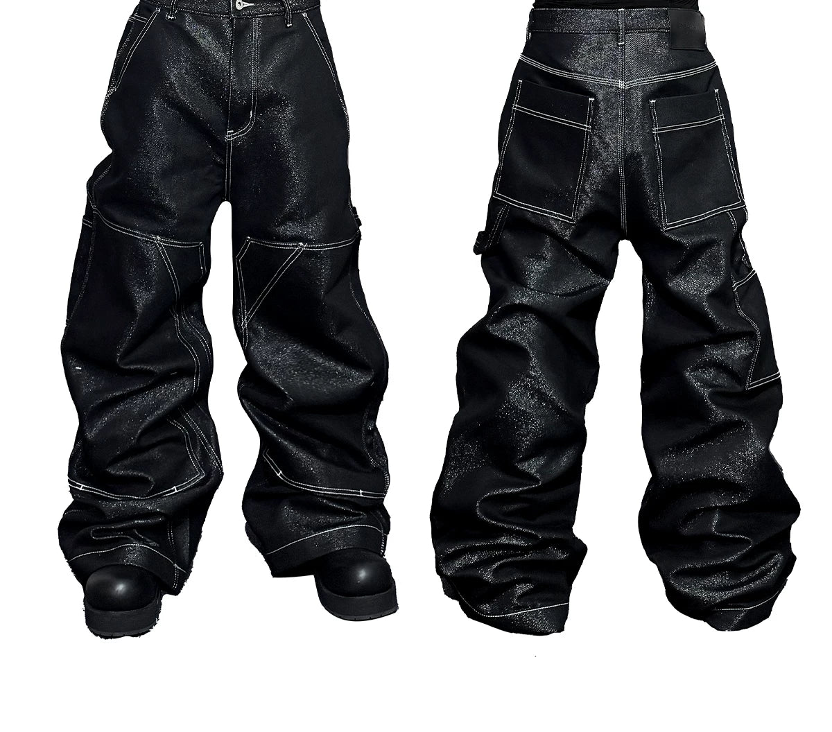 Lumberjack Fit Silver Line Raw Jeans