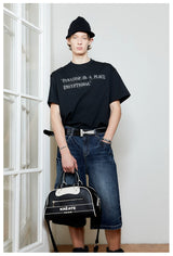 Heavy Cotton Graphic Couple Tees