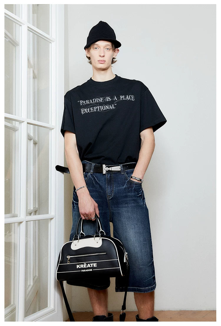 Heavy Cotton Graphic Couple Tees