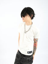 Two-tone Slim Stretchy Breathable Sports Tee