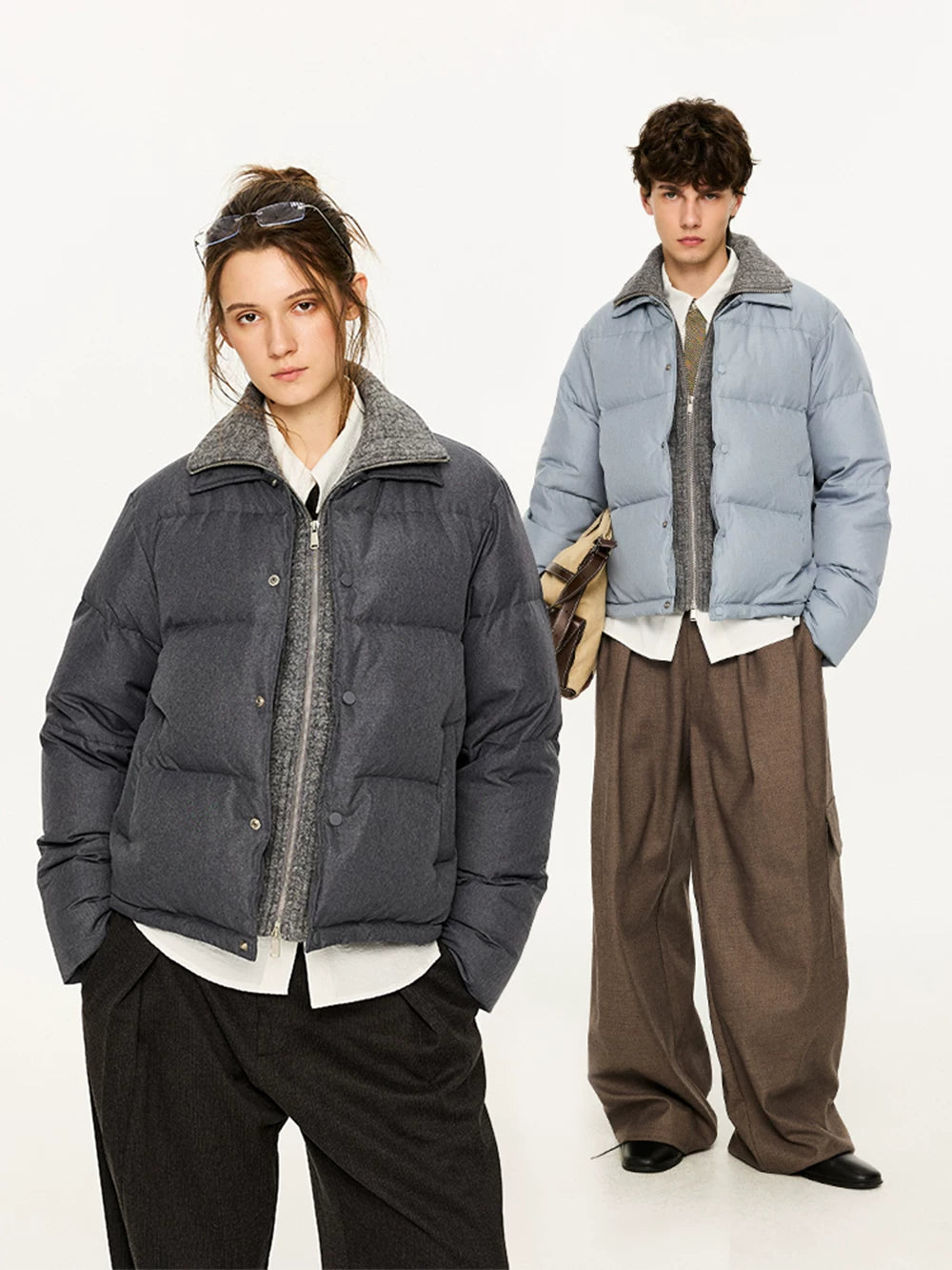 Men's 2-in-1 Water Repellent Down Jacket