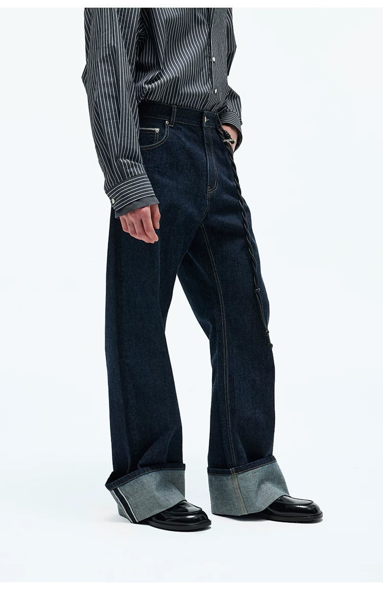 14Oz Red Selvedge Straight Denim Pants