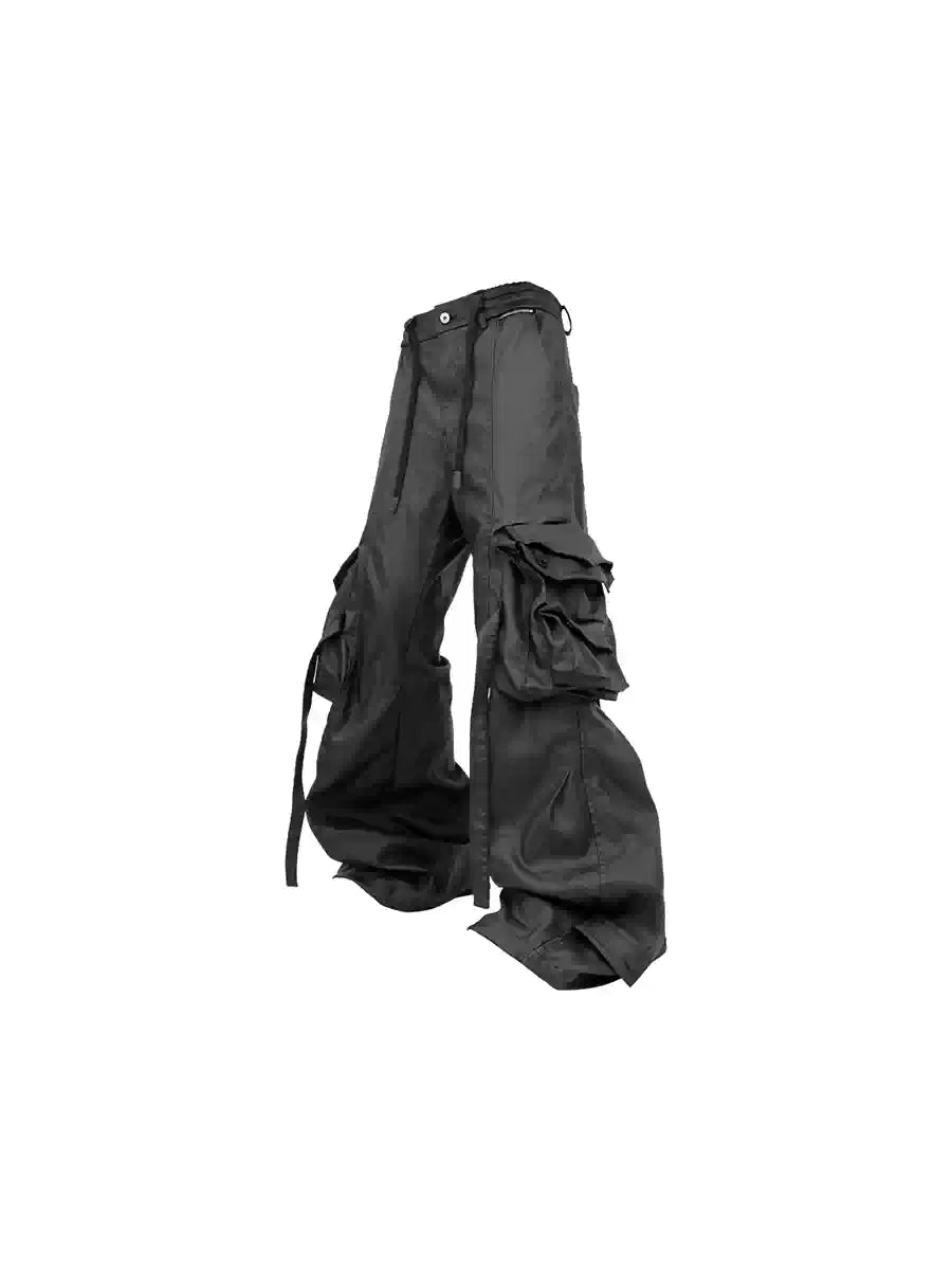 Adjustable X-Fit Waxed Cargo Pants