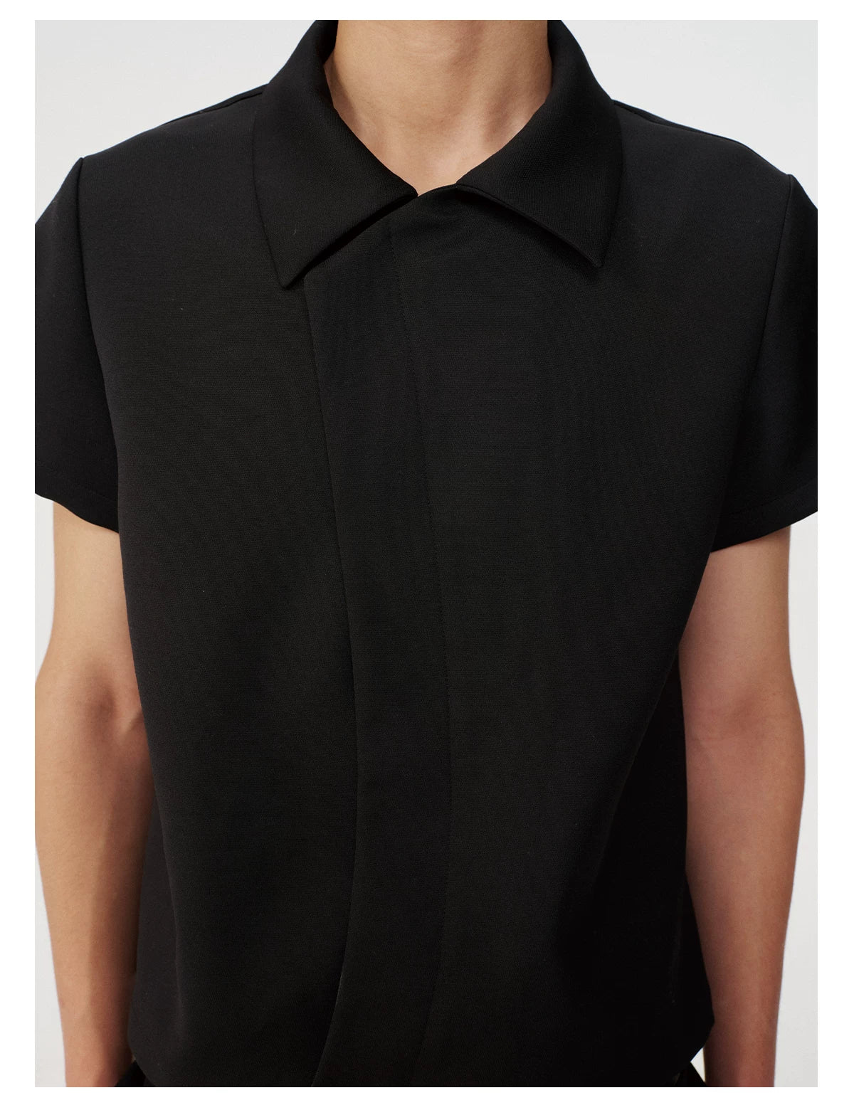 Short Sleeve C Button Shirt