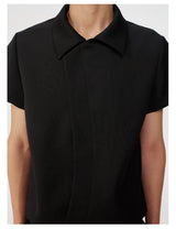 Short Sleeve C Button Shirt
