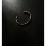 Adjustable Irregular Debossed Mirror Bracelet