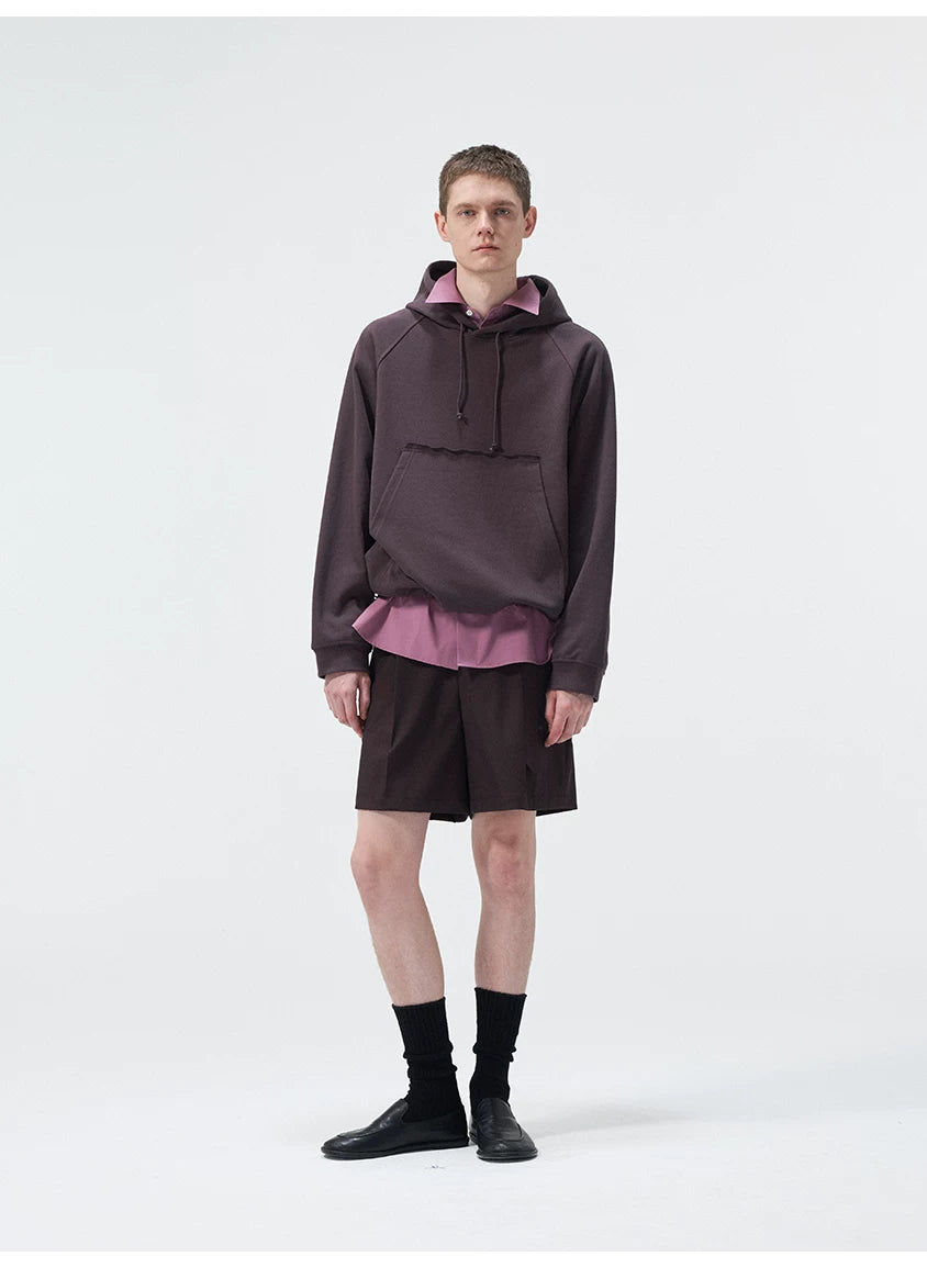 Cotton Terry Kangaroo Pocket Hoodie