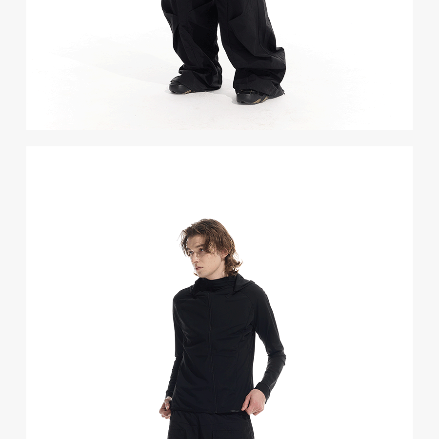 Detachable Hood Half-Zip UPF50+ Sun Jacket