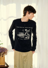 Modal Two-piece Henley Long Sleeve Tee