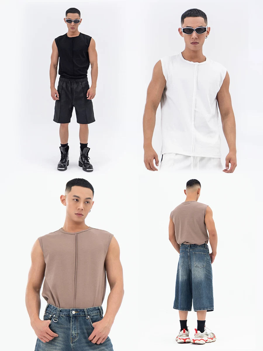 Men's Loose Sleeveless Sports Vests