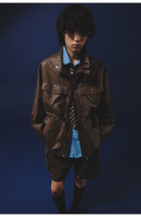 Cotton Coated Multi-pocket Hunting Jacket