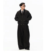 Vintage Notched Lapel Light Cotton Coat
