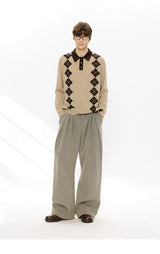 Men’s 100% Lyocell Diamond Knit Polo