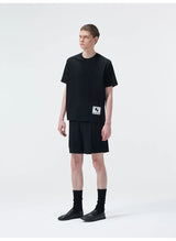 Triacetate Blend Belted Pleated Suit Shorts