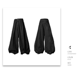 Double Wide Pleated Washed Kendo Jeans