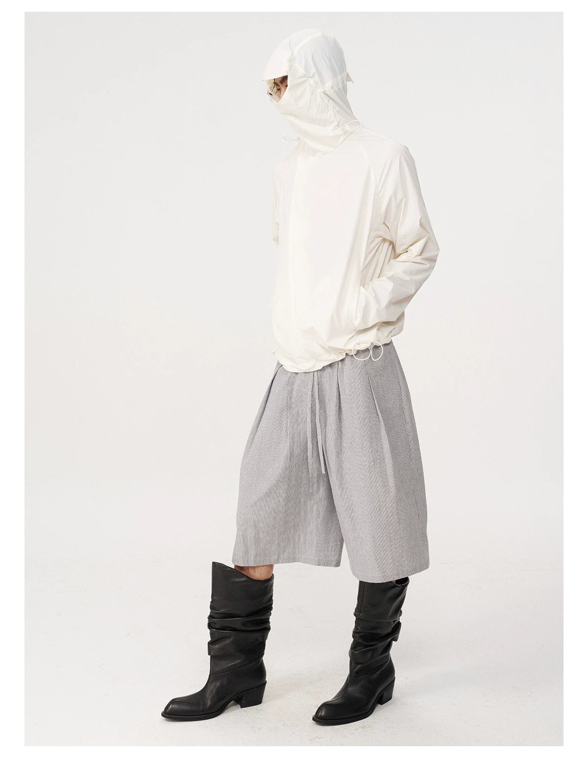 Hooded Drawstring UPF100+ Sun Protective Jacket