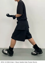 Wrinkle Resistant Saddle Pocket Shorts