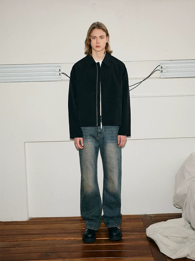 Cleanfit Mud Washed Flared Jeans
