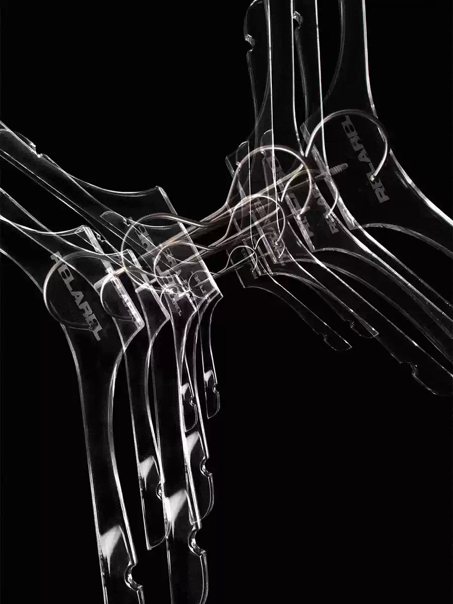 Clear Crystal Pant Hangers