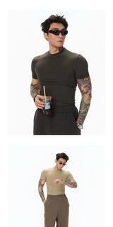 Short Sleeve Stretchy Quick Dry Tee
