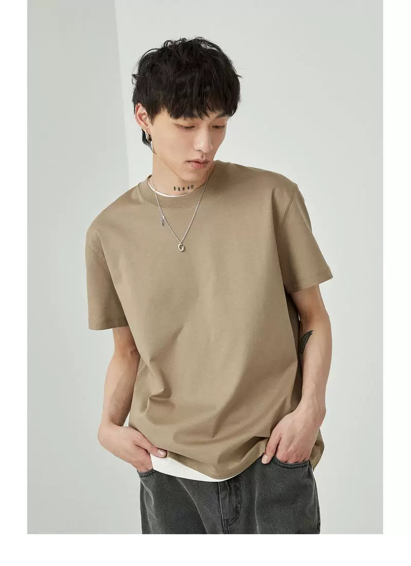Double-Sided Mercerized Long Staple Cotton Tee