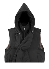 Temperature-Controlled Reversible Waterproof Detachable Scarf Vest