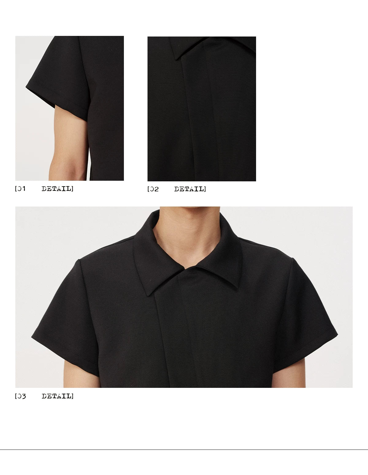 Short Sleeve C Button Shirt