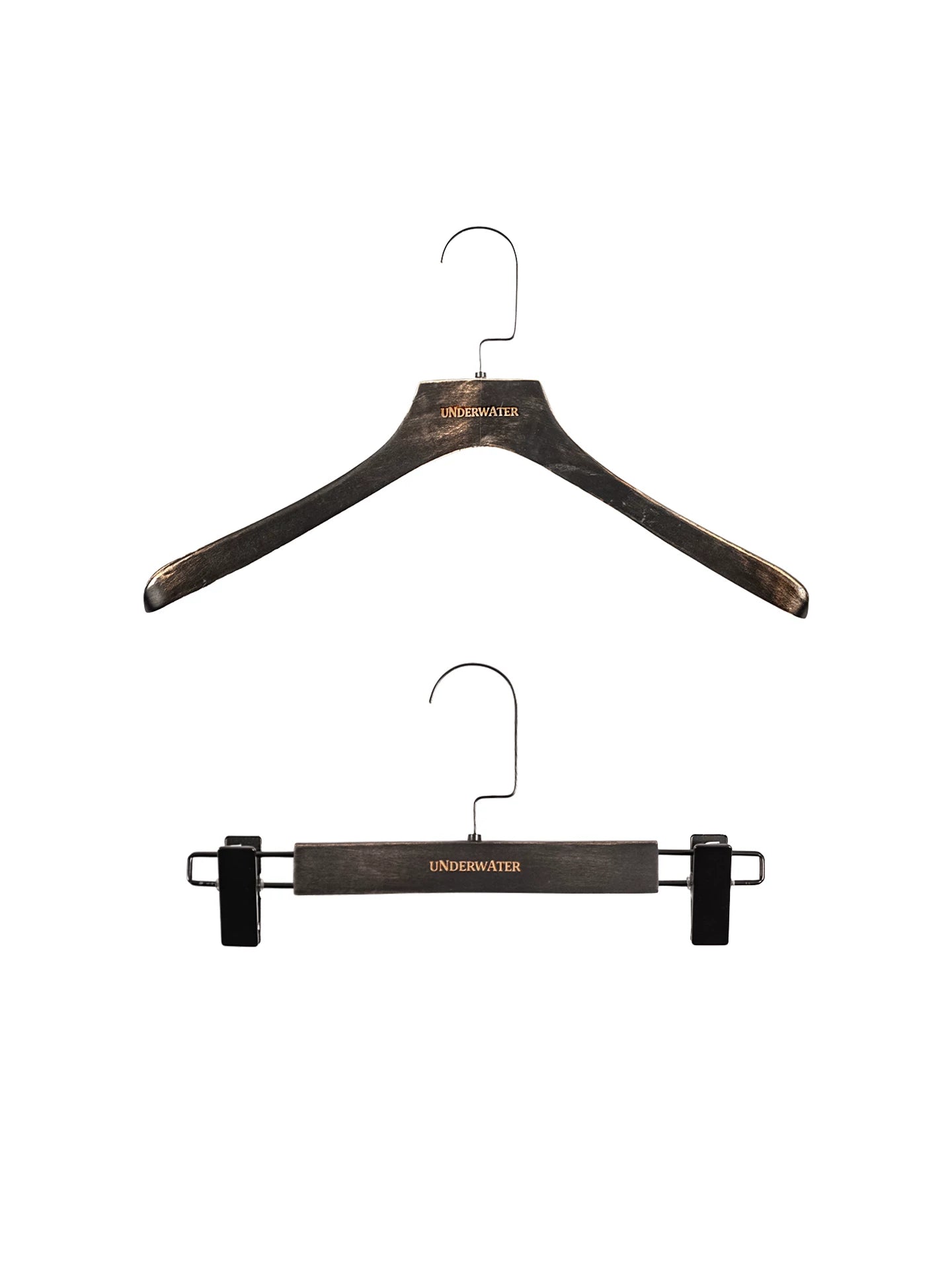 Non-marking Wide Shoulder Solid Wood Hangers