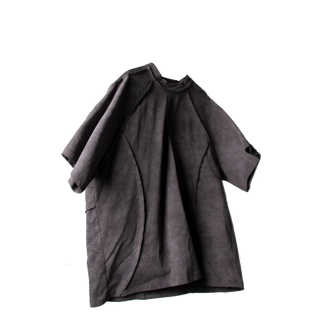 Deconstructed Two-Tone Distressed Tees