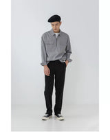 Drapey Straight Split Lounge Pants