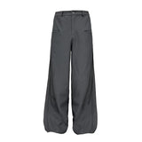 Baggy Deconstructed Tailored Pants